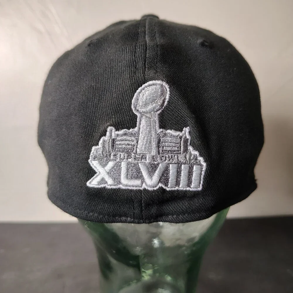 Seattle Seahawks Super Bowl Champions New Era Hat Cap 39thirty Medium Large - Picture 4 of 10